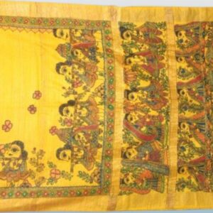 Madhubani Painting dupatta