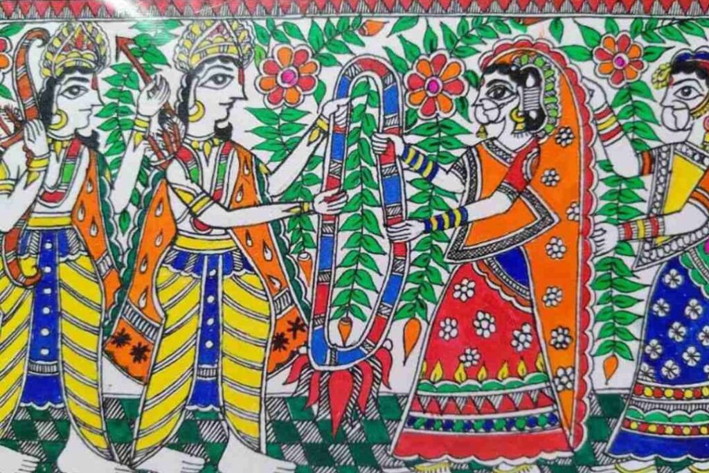 Madhubani Art Painting