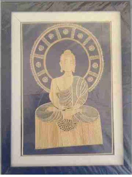 madhubani painting buddha