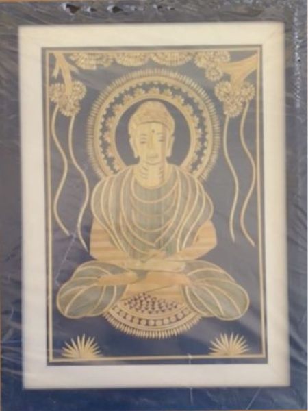 madhubani painting buddha